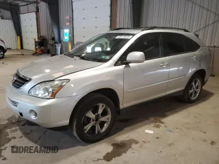 2006 Lexus RX 400h z VIN JTJHW31U360012377, wystawiony jako Copart lot #62875815 z przebiegiem 182 551 mil mil oraz Czysty tytuł • Clean title. Historia ofert i sprzedaży dostępna na DreamBid. Obrazek 1.
