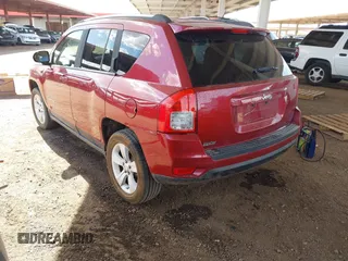 2011 Jeep Compass Latitude with VIN 1J4NT1FB0BD151647, listed as a IAAI auction lot 41950743 with 128,238 mi miles. Bid and sale history available at carsss.com. Image 3.