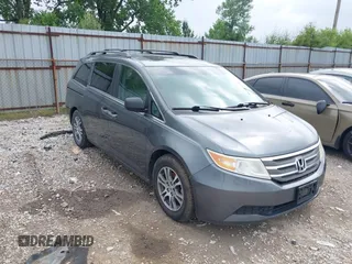 2011 Honda Odyssey EX-L with VIN 5FNRL5H67BB001719, listed as a IAAI auction lot 42463879 with 237,718 mi miles and . Bid and sale history available at DreamBid. Image 1.