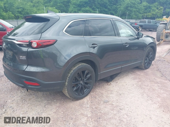 2022 Mazda CX-9 Touring Plus with VIN JM3TCBAY2N0611876, listed as a IAAI auction lot 42369073 with 37,639 mi miles and . Bid and sale history available at DreamBid. Image 4.