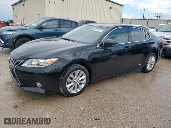 2014 Lexus ES 300h with VIN JTHBW1GG7E2042319, listed as a Copart auction lot 53932965 with 107,380 mi miles and Clean title. Bid and sale history available at DreamBid. Image 1.