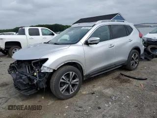 2017 Nissan Rogue SV with VIN 5N1AT2MV2HC741754, listed as a Copart auction lot 59655525 with 127,924 mi miles and Salvage title. Bid and sale history available at DreamBid. Image 1.