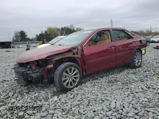 2016 Toyota Camry XLE with VIN 4T1BF1FK1GU517621, listed as a Copart auction lot 51243915 with 50,525 mi miles and Salvage Title. Bid and sale history available at carsss.com. Image 1.