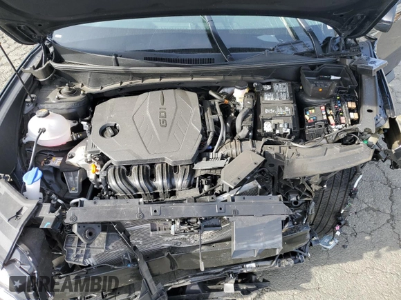 2025 Hyundai Tucson SEL with VIN 5NMJB3DE7SH469935, listed as a Copart auction lot 49924405 with 11,999 mi miles and Salvage Title. Bid and sale history available at carsss.com. Image 12.