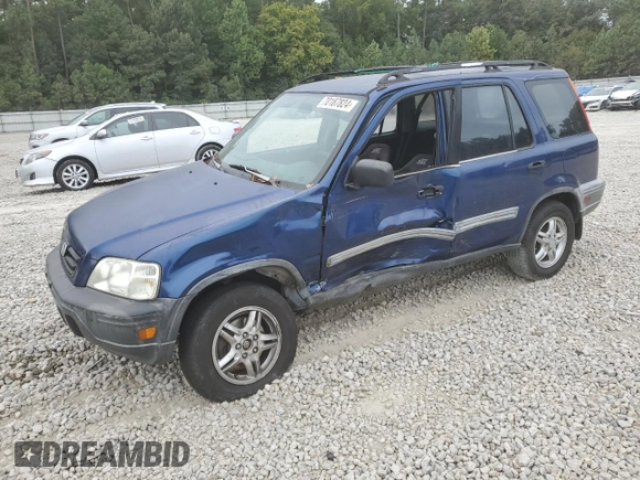 1999 Honda CR-V LX with VIN JHLRD2846XC017167, listed as a Copart auction lot 70187824 with 151,775 mi miles and Salvage Title. Bid and sale history available at carsss.com. Image 1.