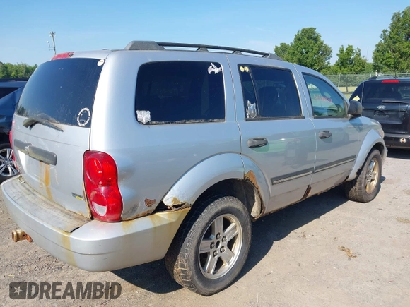 2008 Dodge Durango SLT with VIN 1D8HB48N18F144963, listed as a IAAI auction lot 42592939 with 172,283 mi miles and . Bid and sale history available at DreamBid. Image 4.