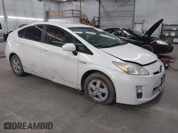 2011 Toyota Prius I with VIN JTDKN3DU2B0327897, listed as a IAAI auction lot 41908301 with 136,486 mi miles and . Bid and sale history available at DreamBid. Image 1.