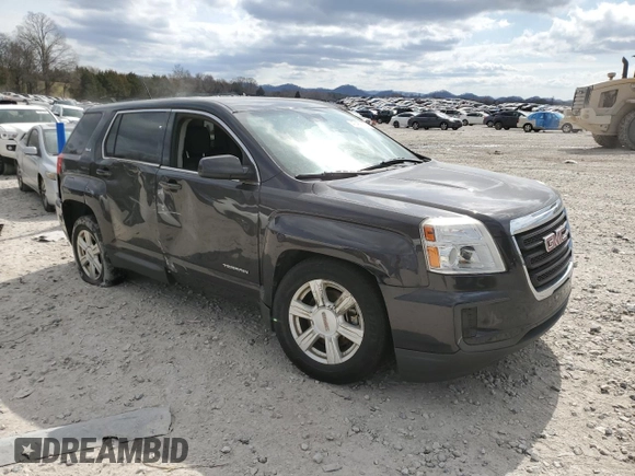 2016 GMC Terrain SLE with VIN 2GKFLSEK3G6336528, listed as a Copart auction lot 47489215 with 127,713 mi miles and Salvage Title. Bid and sale history available at DreamBid. Image 4.