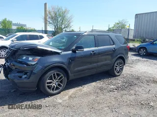 2017 Ford Explorer Sport with VIN 1FM5K8GT4HGC08430, listed as a IAAI auction lot 42140269 with 43,485 mi miles and . Bid and sale history available at carsss.com. Image 2.