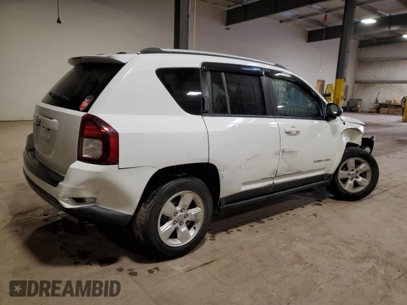 2016 Jeep Compass Sport with VIN 1C4NJCBA2GD815622, listed as a Copart auction lot 51319585 with 66,620 mi miles and Clean Title. Bid and sale history available at DreamBid. Image 3.