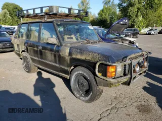 1992 Land Rover Range Rover with VIN SALHV1249NA616204, listed as a Copart auction lot 44428375 with 174,019 mi miles and Salvage Title. Bid and sale history available at DreamBid. Image 4.