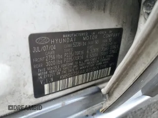 2004 Hyundai Santa Fe GLS with VIN KM8SC73E44U832855, listed as a Copart auction lot 46300455 with 89,357 mi miles and Clean Title. Bid and sale history available at carsss.com. Image 13.