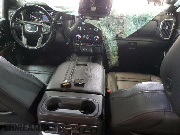 2021 GMC Sierra 3500HD Denali z VIN 1GT49WEYXMF261440, wystawiony jako Copart lot #43560575 z przebiegiem 83 839 mil mil oraz Szkoda całkowita • Salvage title. Historia ofert i sprzedaży dostępna na DreamBid. Obrazek 8.