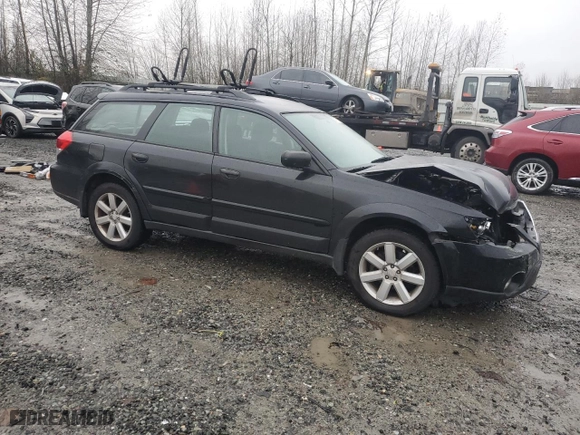 2008 Subaru Outback (Natl) i with VIN 4S4BP61C887349535, listed as a Copart auction lot 82467694 with 202,002 mi miles and Salvage Title. Bid and sale history available at carsss.com. Image 4.