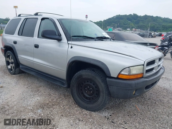 2003 Dodge Durango Sport with VIN 1D4HR38N73F585402, listed as a IAAI auction lot 42490753 with 186,190 mi miles and . Bid and sale history available at DreamBid. Image 1.