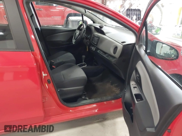 2015 Toyota Yaris L with VIN VNKKTUD30FA034347, listed as a IAAI auction lot 41968602 with 104,197 mi miles and . Bid and sale history available at DreamBid. Image 5.