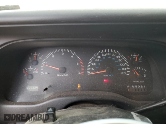 1999 Dodge Dakota SLT with VIN 1B7GG22X1XS163478, listed as a Copart auction lot 88742795 with 205,334 mi miles and Salvage Title. Bid and sale history available at carsss.com. Image 9.