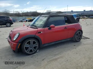 2006 MINI Convertible S with VIN WMWRH33596TF86410, listed as a Copart auction lot 46305675 with 116,347 mi miles and Salvage Title. Bid and sale history available at DreamBid. Image 1.
