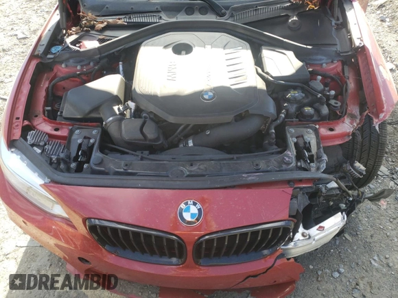 2017 BMW 2 Series M240i xDrive with VIN WBA2G3C32H7A25514, listed as a Copart auction lot 83158834 with 65,092 mi miles and Salvage Title. Bid and sale history available at carsss.com. Image 13.