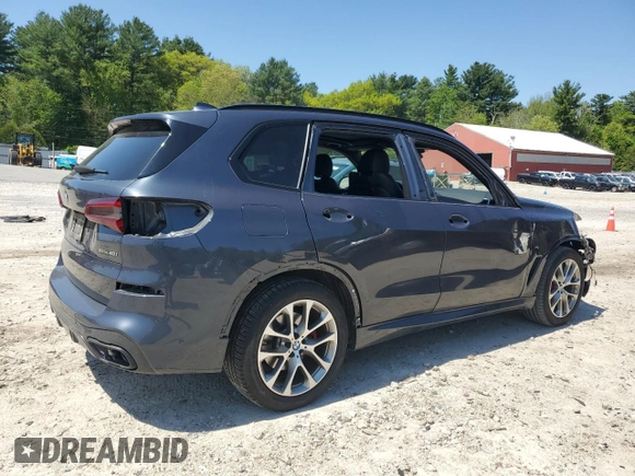 2022 BMW X5 xDrive40i z VIN 5UXCR6C04N9M02929, wystawiony jako Copart lot #56484785 z przebiegiem 53 563 mil mil oraz Szkoda całkowita • Salvage title. Historia ofert i sprzedaży dostępna na DreamBid. Obrazek 3.