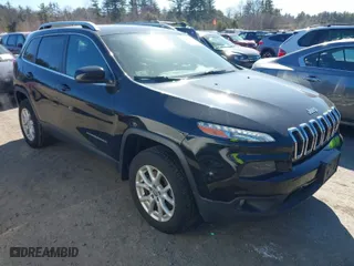 2018 Jeep Cherokee Latitude Plus with VIN 1C4PJMLB9JD534625, listed as a IAAI auction lot 41669296 with 98,063 mi miles. Bid and sale history available at carsss.com. Image 1.