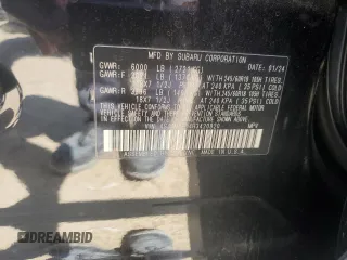2024 Subaru Ascent Premium with VIN 4S4WMAED4R3420920, listed as a Copart auction lot 52218545 with 17,672 mi miles and Salvage title. Bid and sale history available at DreamBid. Image 13.