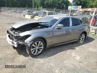 2012 Infiniti M with VIN JN1AY1AR1CM580164, listed as a Copart auction lot 62666625 with Not provided miles and Salvage title. Bid and sale history available at DreamBid. Image 1.