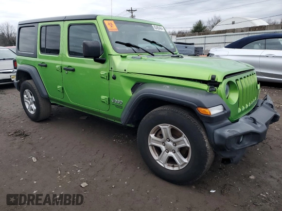 2020 Jeep Wrangler Unlimited Willys with VIN 1C4HJXDN2LW152717, listed as a Copart auction lot 85485464 with 154,436 mi miles and Salvage title. Bid and sale history available at DreamBid. Image 4.