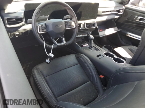 2024 Ford Mustang GT Premium with VIN 1FAGP8FF1R5123882, listed as a Copart auction lot 74846044 with Not provided miles and Salvage title. Bid and sale history available at DreamBid. Image 8.