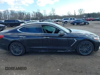2019 Genesis G70 Advanced z VIN KMTG44LA4KU018125, wystawiony jako IAAI lot #41431676 z przebiegiem 67 502 mil mil oraz . Historia ofert i sprzedaży dostępna na DreamBid. Obrazek 13.