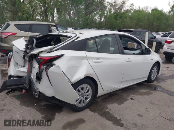2017 Toyota Prius Two with VIN JTDKBRFUXH3036063, listed as a IAAI auction lot 42036676 with 202,873 mi miles. Bid and sale history available at carsss.com. Image 4.
