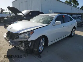 2013 Hyundai Equus Signature with VIN KMHGH4JH0DU064262, listed as a Copart auction lot 54156865 with 89,243 mi miles and Salvage Title. Bid and sale history available at DreamBid. Image 1.