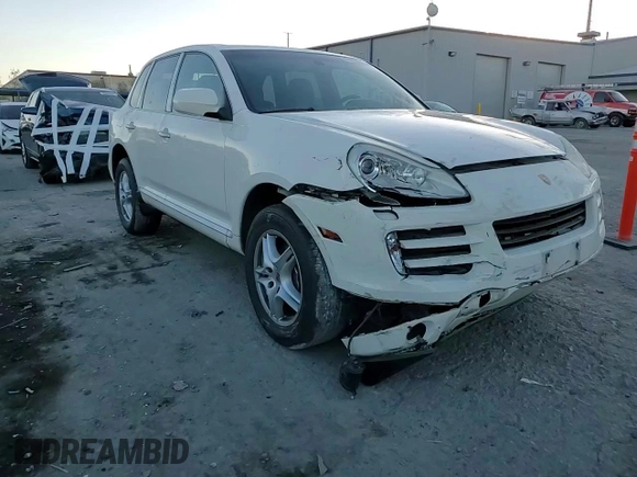 2008 Porsche Cayenne S with VIN WP1AB29PX8LA41318, listed as a Copart auction lot 48974565 with 96,782 mi miles and Salvage title. Bid and sale history available at DreamBid. Image 12.