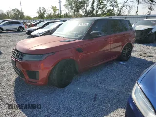 2019 Land Rover Range Rover Sport Dynamic with VIN SALWR2RE7KA816302, listed as a Copart auction lot 53452395 with 142,624 mi miles and Clean Title. Bid and sale history available at carsss.com. Image 1.