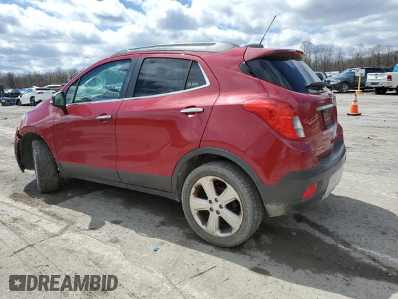 2015 Buick Encore Convenience with VIN KL4CJFSB5FB234296, listed as a Copart auction lot 53445915 with 121,974 mi miles and Clean Title. Bid and sale history available at carsss.com. Image 2.