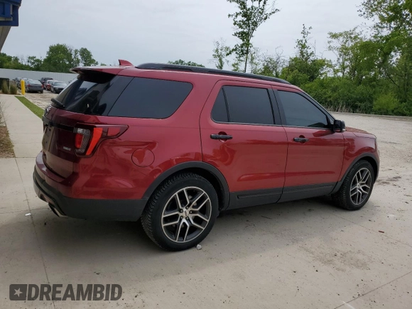 2017 Ford Explorer Sport с VIN 1FM5K8GT5HGA56156, выставлен на аукционе Copart как лот 60200865 с пробегом 139 967 миль миль и Чистый • Clean title. История ставок и продаж доступна на DreamBid. Изображение 3.