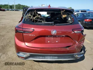 2023 Buick Envision Essence with VIN LRBFZNR4XPD083523, listed as a Copart auction lot 63782534 with Not Provided miles and Salvage Title. Bid and sale history available at carsss.com. Image 6.