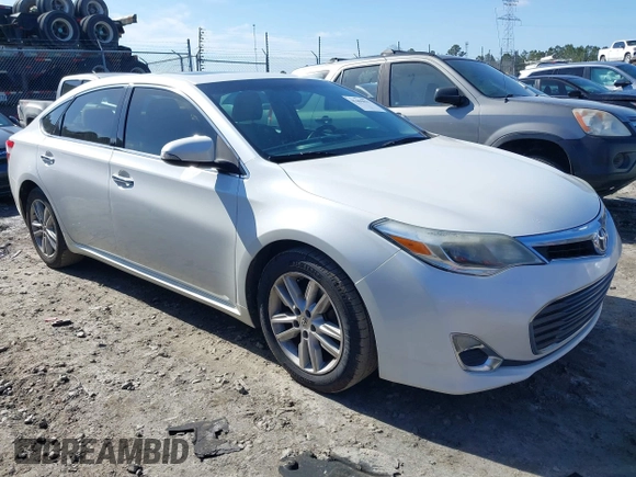 2013 Toyota Avalon XLE with VIN 4T1BK1EB3DU004802, listed as a IAAI auction lot 41469831 with 215,235 mi miles and . Bid and sale history available at DreamBid. Image 1.