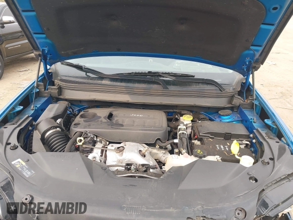 2019 Jeep Cherokee Trailhawk Elite with VIN 1C4PJMBN9KD258508, listed as a IAAI auction lot 42389006 with 106,480 mi miles and . Bid and sale history available at DreamBid. Image 10.