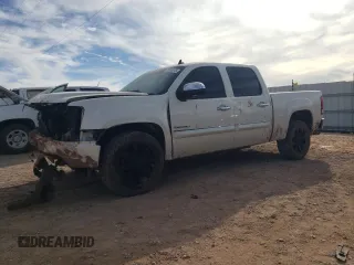 2013 GMC Sierra 1500 Denali z VIN 3GTP2XE27DG291061, wystawiony jako Copart lot #43654075 z przebiegiem 119 840 mil mil oraz Szkoda całkowita • Salvage title. Historia ofert i sprzedaży dostępna na DreamBid. Obrazek 1.