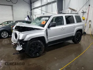 2012 Jeep Patriot Sport with VIN 1C4NJRBBXCD624343, listed as a Copart auction lot 61103315 with 116,728 mi miles and Salvage title. Bid and sale history available at DreamBid. Image 1.
