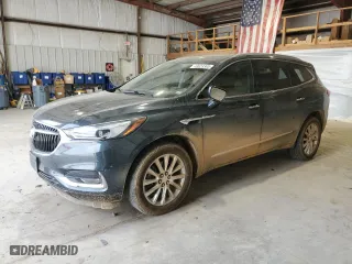 2018 Buick Enclave Essence with VIN 5GAEVAKW1JJ158410, listed as a Copart auction lot 49823305 with 92,752 mi miles and Salvage Title. Bid and sale history available at carsss.com. Image 1.