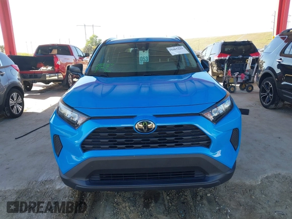 2020 Toyota RAV4 LE with VIN 2T3H1RFV4LC050232, listed as a IAAI auction lot 41665221 with 54,172 mi miles. Bid and sale history available at carsss.com. Image 12.