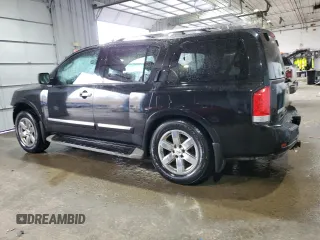 2011 Nissan Armada Platinum z VIN 5N1AA0NC8BN618558, wystawiony jako Copart lot #46445345 z przebiegiem 109 365 mil mil oraz Szkoda całkowita • Salvage title. Historia ofert i sprzedaży dostępna na DreamBid. Obrazek 2.