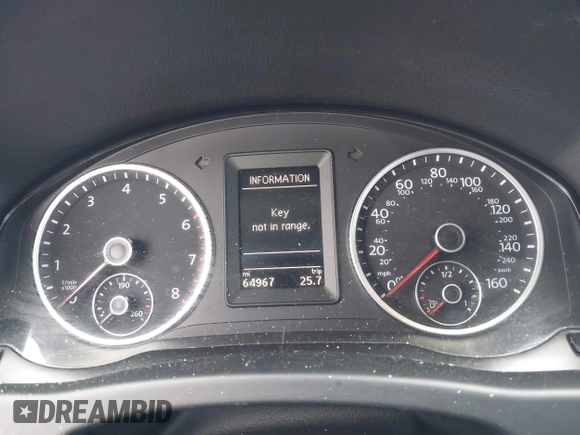 2016 Volkswagen Tiguan S z VIN WVGAV7AX5GW592721, wystawiony jako IAAI lot #42231177 z przebiegiem 64 967 mil mil oraz . Historia ofert i sprzedaży dostępna na DreamBid. Obrazek 7.