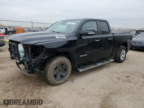 2020 Ram 1500 Big Horn with VIN 1C6RREBT6LN277753, listed as a Copart auction lot 88445175 with 85,375 mi miles and Salvage Title. Bid and sale history available at carsss.com. Image 1.