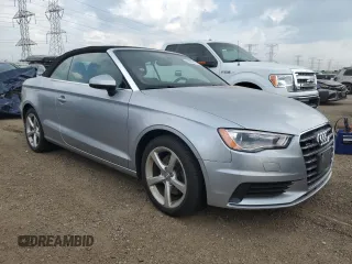 2015 Audi A3 with VIN WAU7FLFF1F1032028, listed as a Copart auction lot 66086475 with 108,326 mi miles and Clean title. Bid and sale history available at DreamBid. Image 4.