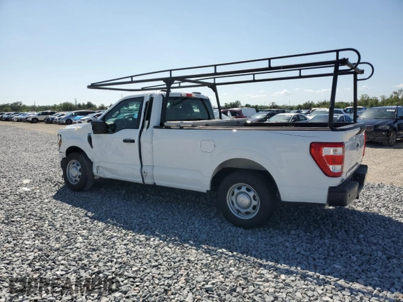 2021 Ford F-150 XL with VIN 1FTMF1CP5MKF10546, listed as a Copart auction lot 50216635 with Not provided miles and Salvage title. Bid and sale history available at DreamBid. Image 2.