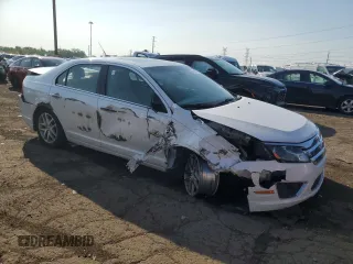 2012 Ford Fusion SEL with VIN 3FAHP0JA8CR434571, listed as a Copart auction lot 60195345 with 166,245 mi miles and Clean title. Bid and sale history available at DreamBid. Image 4.
