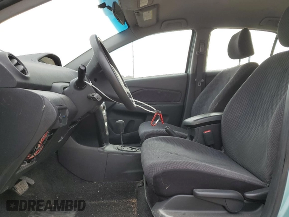 2008 Toyota Yaris with VIN JTDBT923184029555, listed as a Copart auction lot 50807755 with 98,072 mi miles and Salvage Title. Bid and sale history available at DreamBid. Image 7.